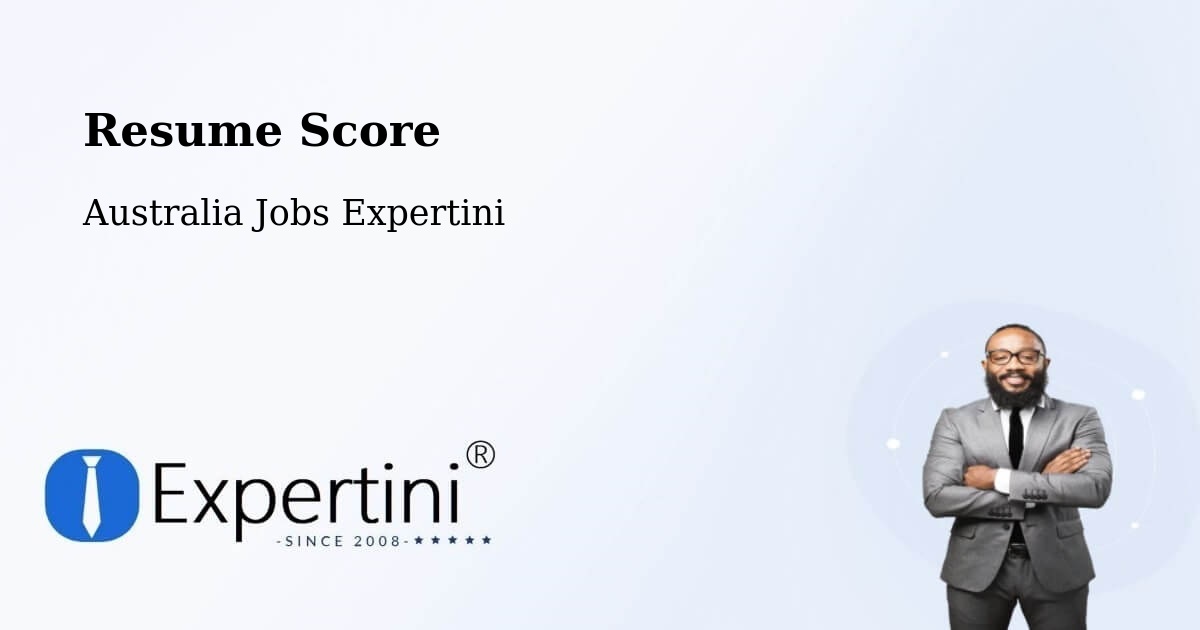 Resume Score & Job Description Match Tool – Karalee - Australia Jobs Expertini